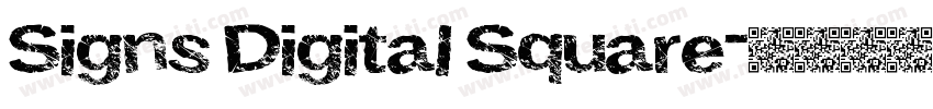 Signs Digital Square字体转换